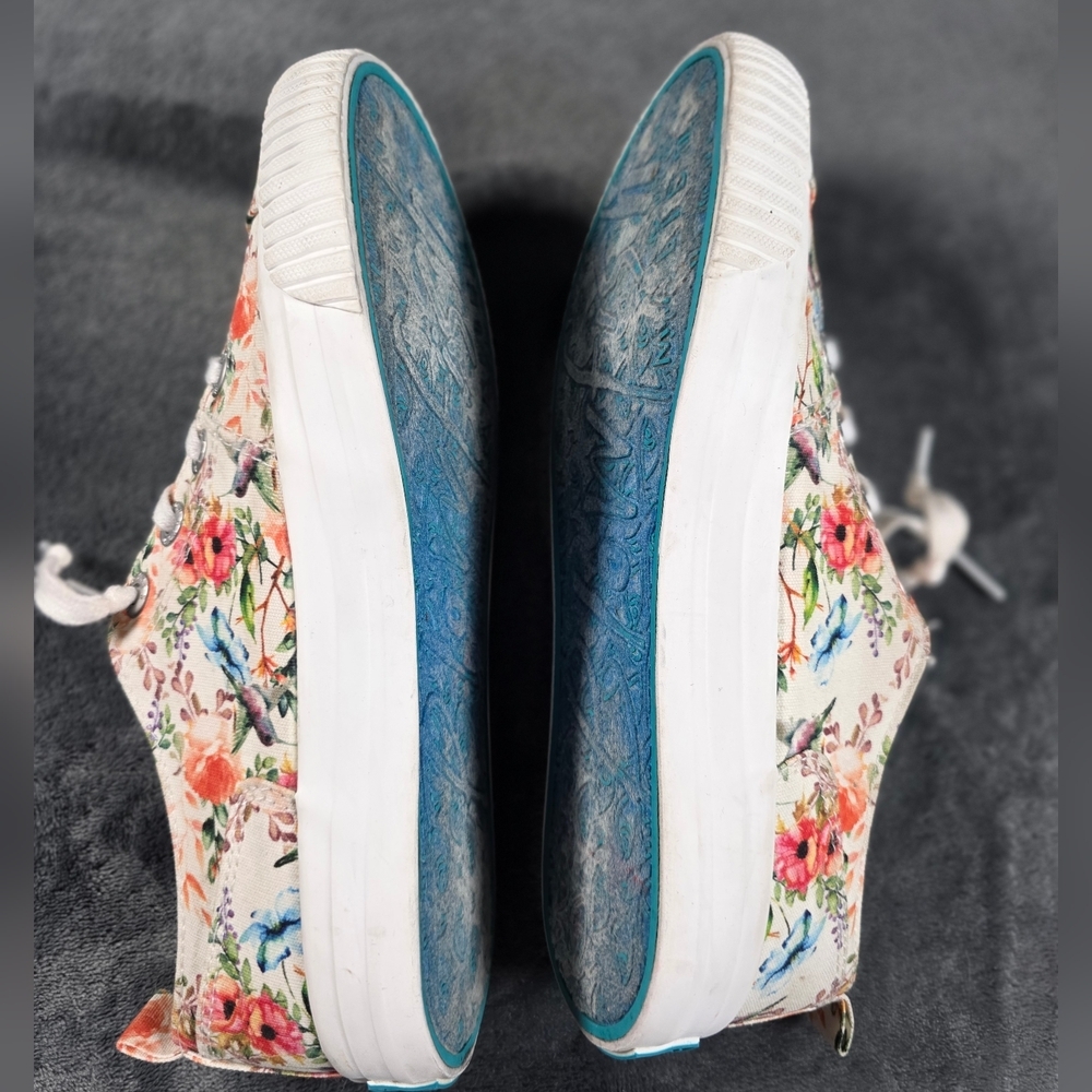 Blowfish Malibu Women's Floral Print Sneakers NWOT - Picture 7 of 10